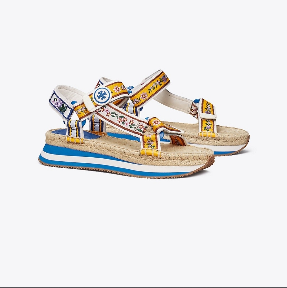Tory Burch Daisy Sport Sandals SIZE 8.5
